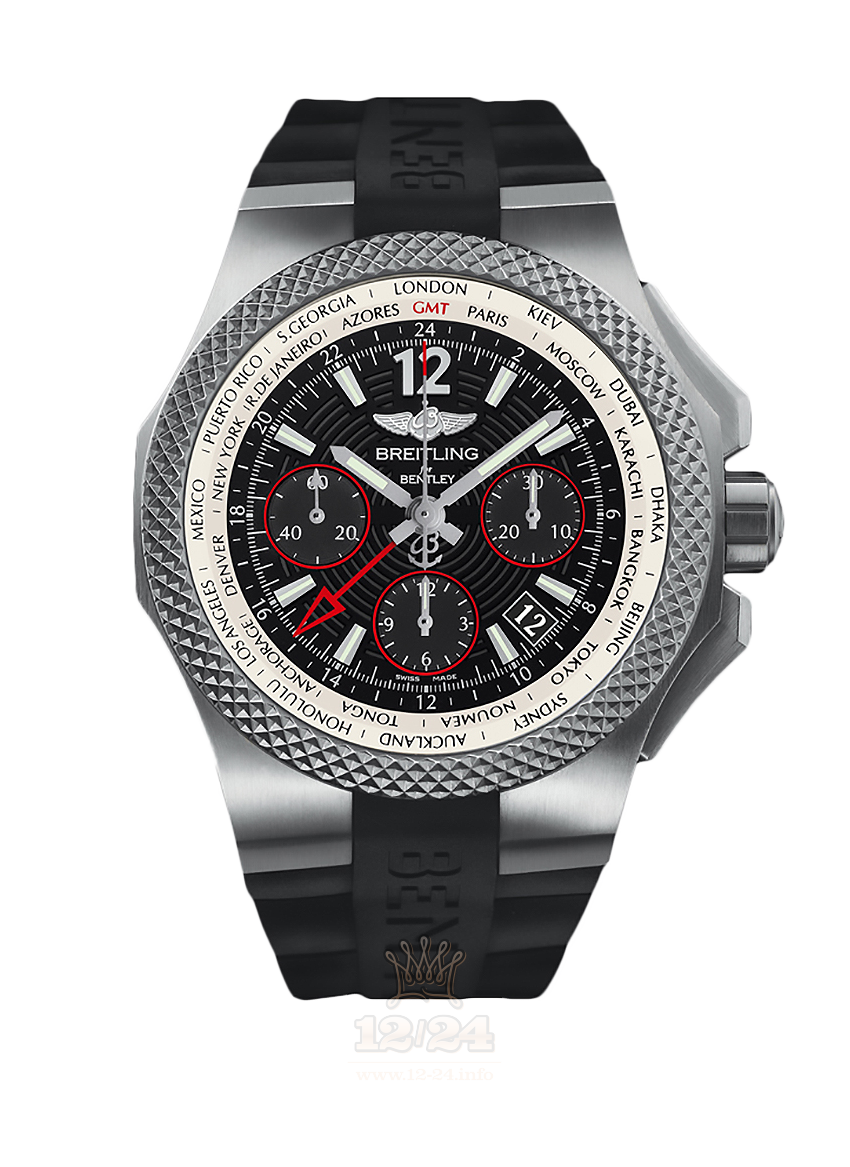 Breitling Breitling for Bentley Watch EB043335/BD78/232S/E20DSA.2 45 mm Titanium Case Black Dial