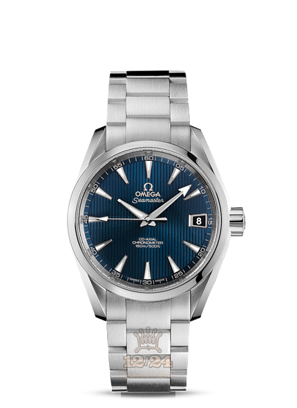 Omega Aqua Terra 150 M Watch 231.10.39.21.03.001 38 mm Stainless steel Case Dark blue Dial
