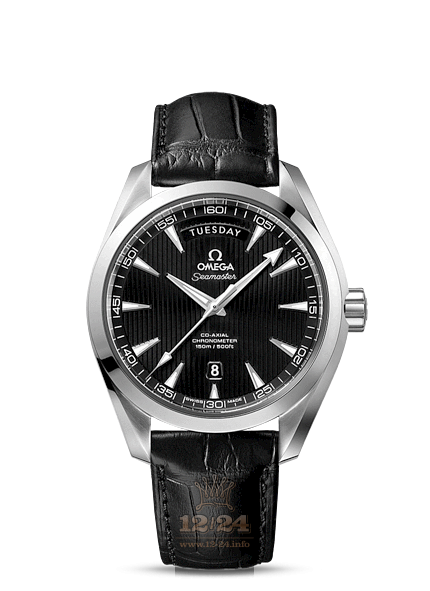 Omega Aqua Terra 150 M Watch 231.13.42.22.01.001 42 mm Stainless steel Case Black Dial