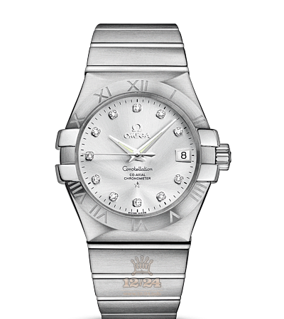 Omega Constellation Watch 123.10.35.20.52.001 35 mm Stainless steel Case Silver Dial