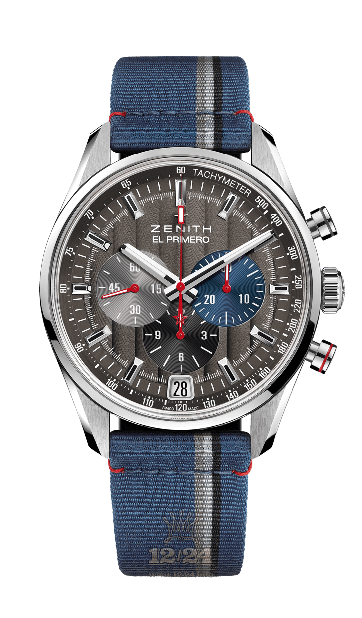 Zenith Chronomaster Watch 03.2046.400/25.C802 42 mm Stainless steel Case Black Dial