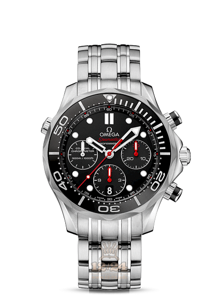 Omega Diver 300 M Watch 212.30.42.50.01.001 42 mm Stainless steel Ceramics Case Black Dial