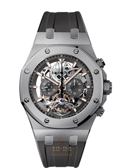 Audemars Piguet Royal Oak Watch 26347TI.GG.D004CA.01 44 mm Titanium Case Gray Dial