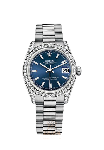 Rolex Datejust Watch 178159-0067 31 mm White gold Case Dark blue Dial