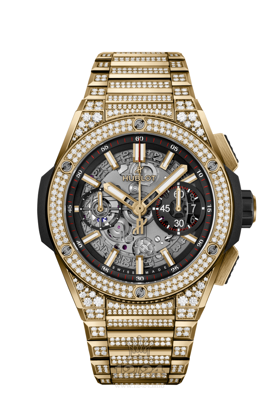 Hublot Big Bang Watch 451.VX.1130.VX.3704 42 mm Yellow gold Case Gray Dial