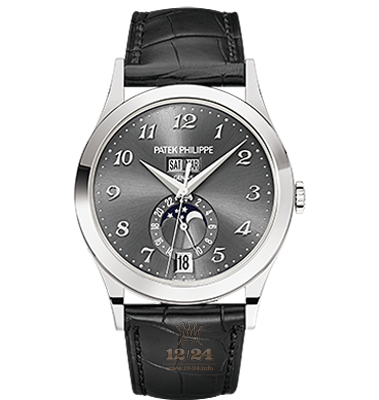 Patek Philippe Complications Watch 5396G-014 38 mm White gold Case Gray Dial