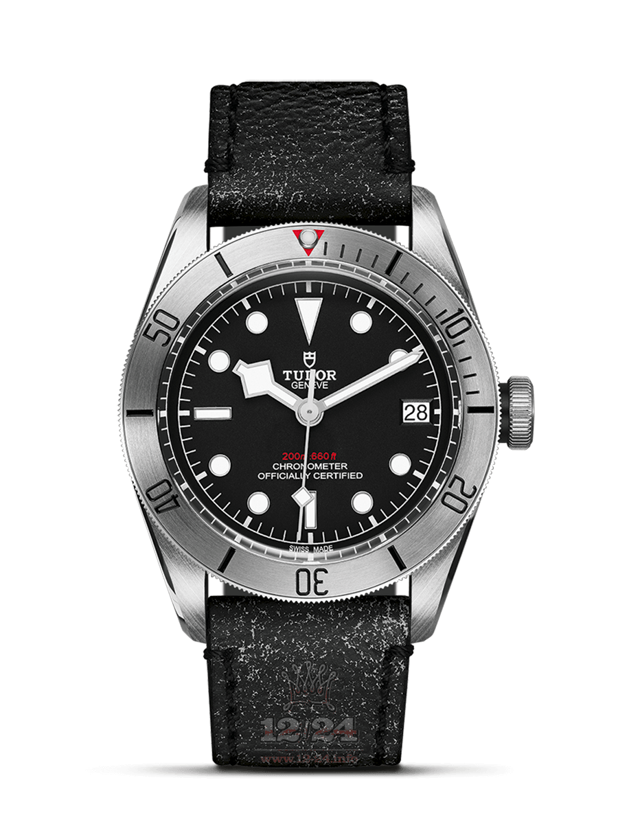 Tudor Black Bay Steel Watch M79730-0005 41 mm Stainless steel Case Black Dial
