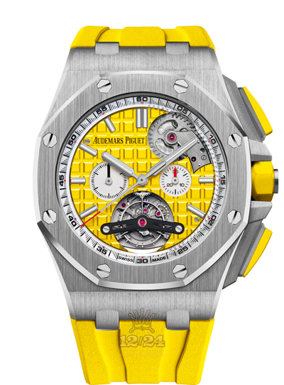 Audemars Piguet Royal Oak Offshore Watch 26540ST.OO.A051CA.01 44 mm Stainless steel Case Yellow Dial