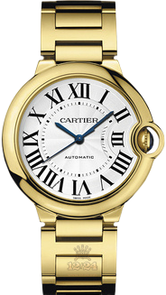 Cartier Ballon Bleu de Cartier Watch W69003Z2 37 mm Yellow gold Case White Dial