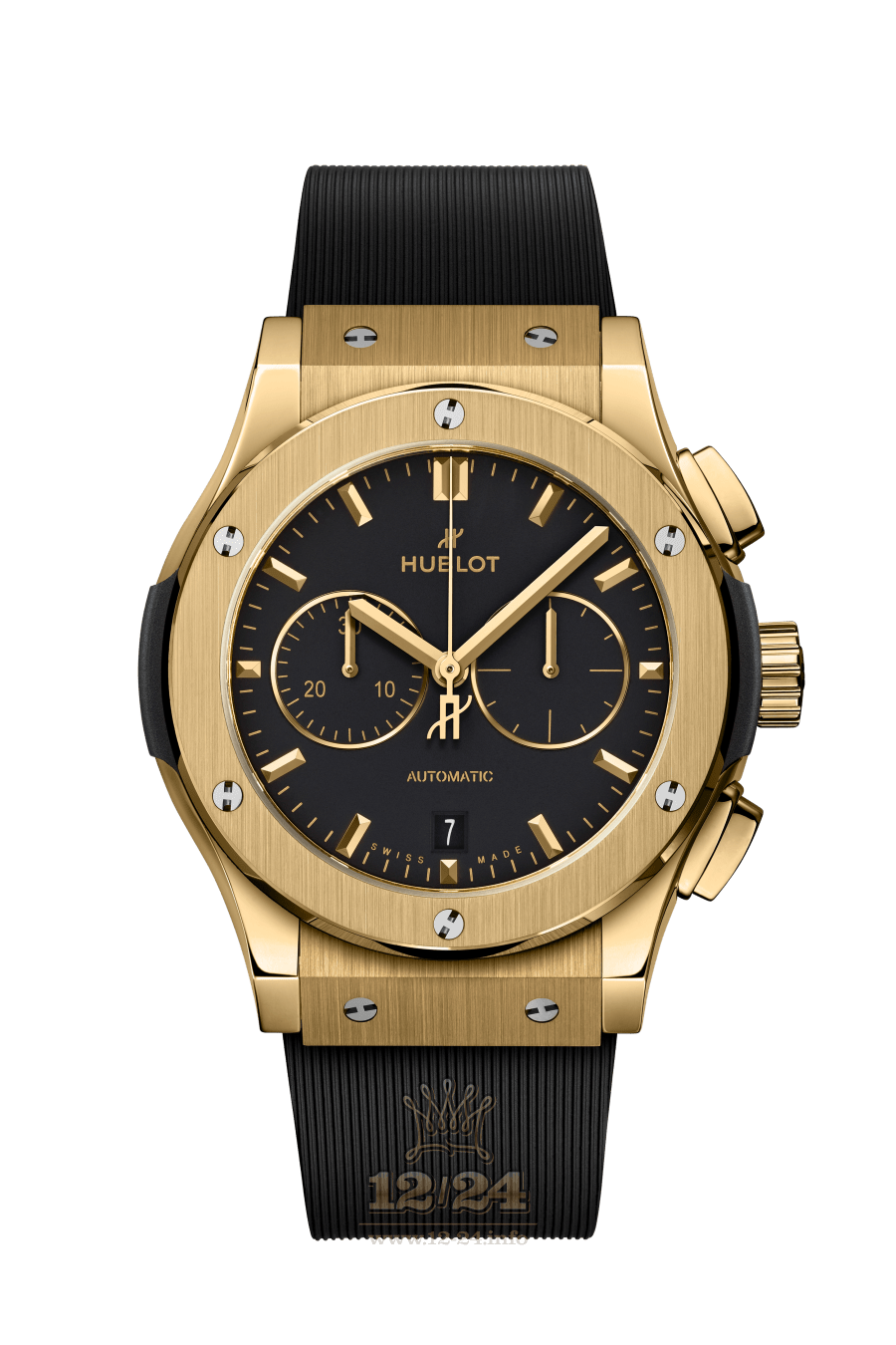 Hublot Classic Fusion Watch 541.VX.1130.RX 42 mm Yellow gold Case Black Dial