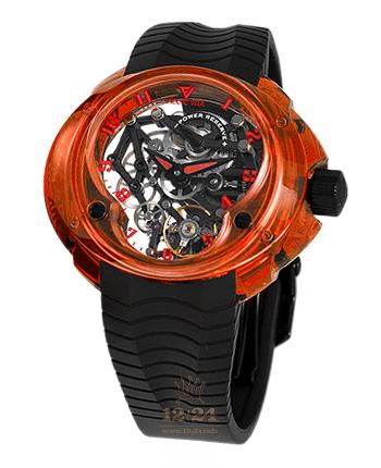 Franc Vila Cobra Watch 18E.NEO.V04 Black Silver Dial
