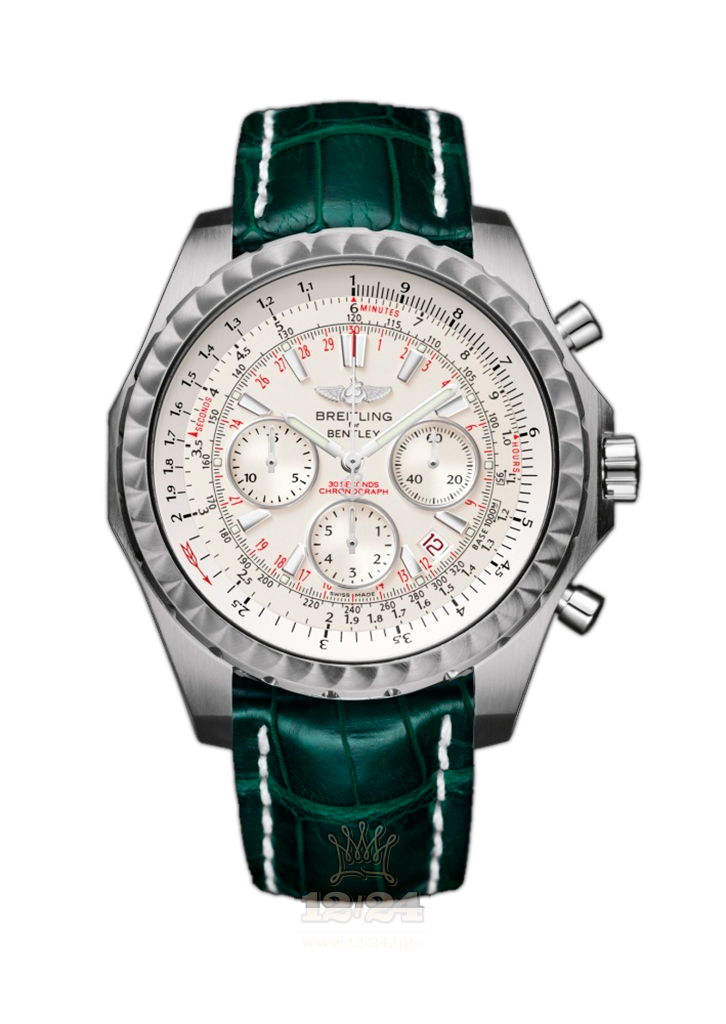 Breitling Breitling for Bentley Watch A2536513/G675/752P/A20BA.1 49 mm Stainless steel Case White Silver Dial