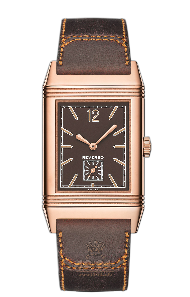 Jaeger-LeCoultre Reverso Watch 2782560 47 mm Pink gold Case Brown (chocolate) Dial
