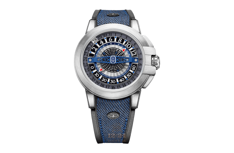 Harry Winston Project Z Watch OCEAHR42ZZ001 42 mm Gray Silver Dial
