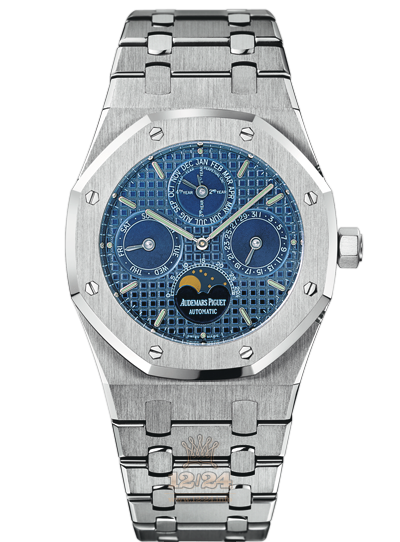 Audemars Piguet Royal Oak Watch 25820ST.OO.0944ST.05 39 mm Stainless steel Case Dark blue Dial