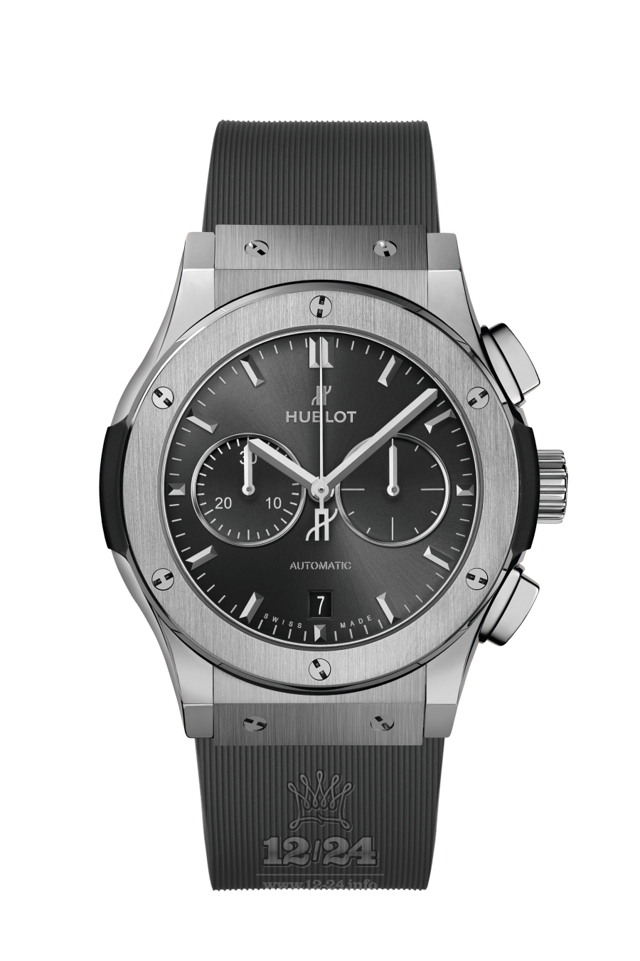 Hublot Classic Fusion Watch 541.NX.7070.RX 45 mm Titanium Case Gray Dial