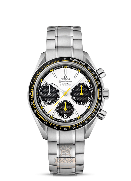 Omega Racing Watch 326.30.40.50.04.001 40 mm Stainless steel Case White Black Dial