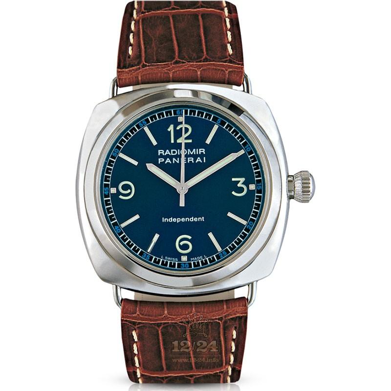 Panerai 2001 Watch PAM00080 42 mm White gold Case Dark blue Dial