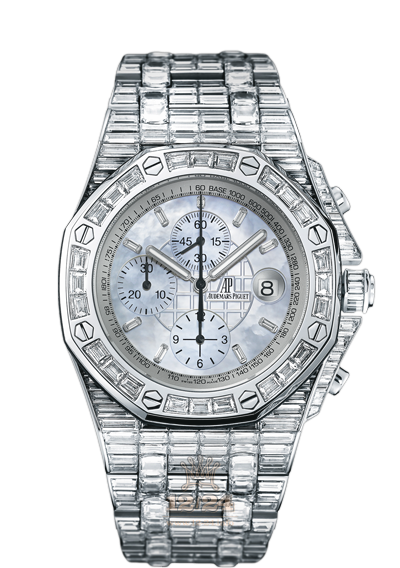 Audemars Piguet Royal Oak Offshore Watch 26174BC.ZZ.8042BC.01 42 mm White gold Case White Blue Dial