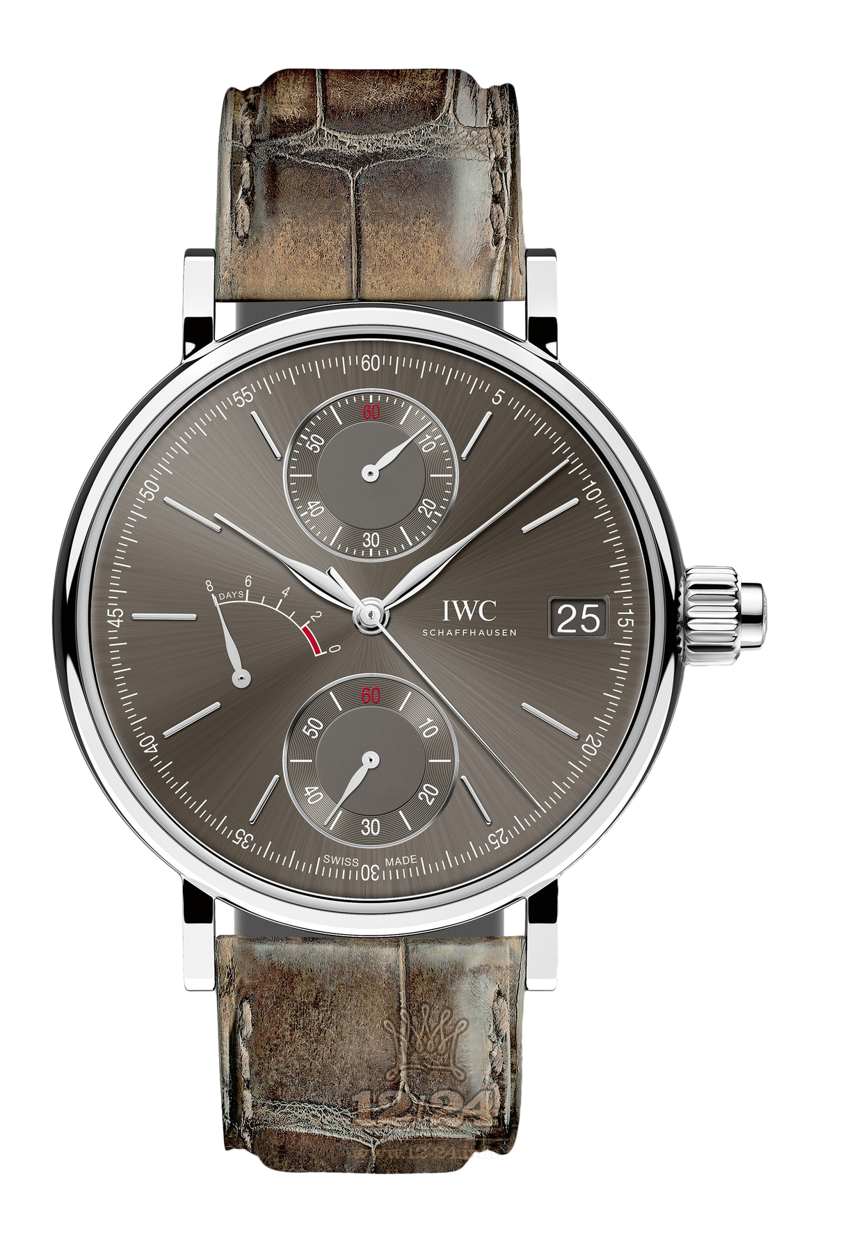 IWC Portofino Watch IW515103 45 mm White gold Case Gray Dial