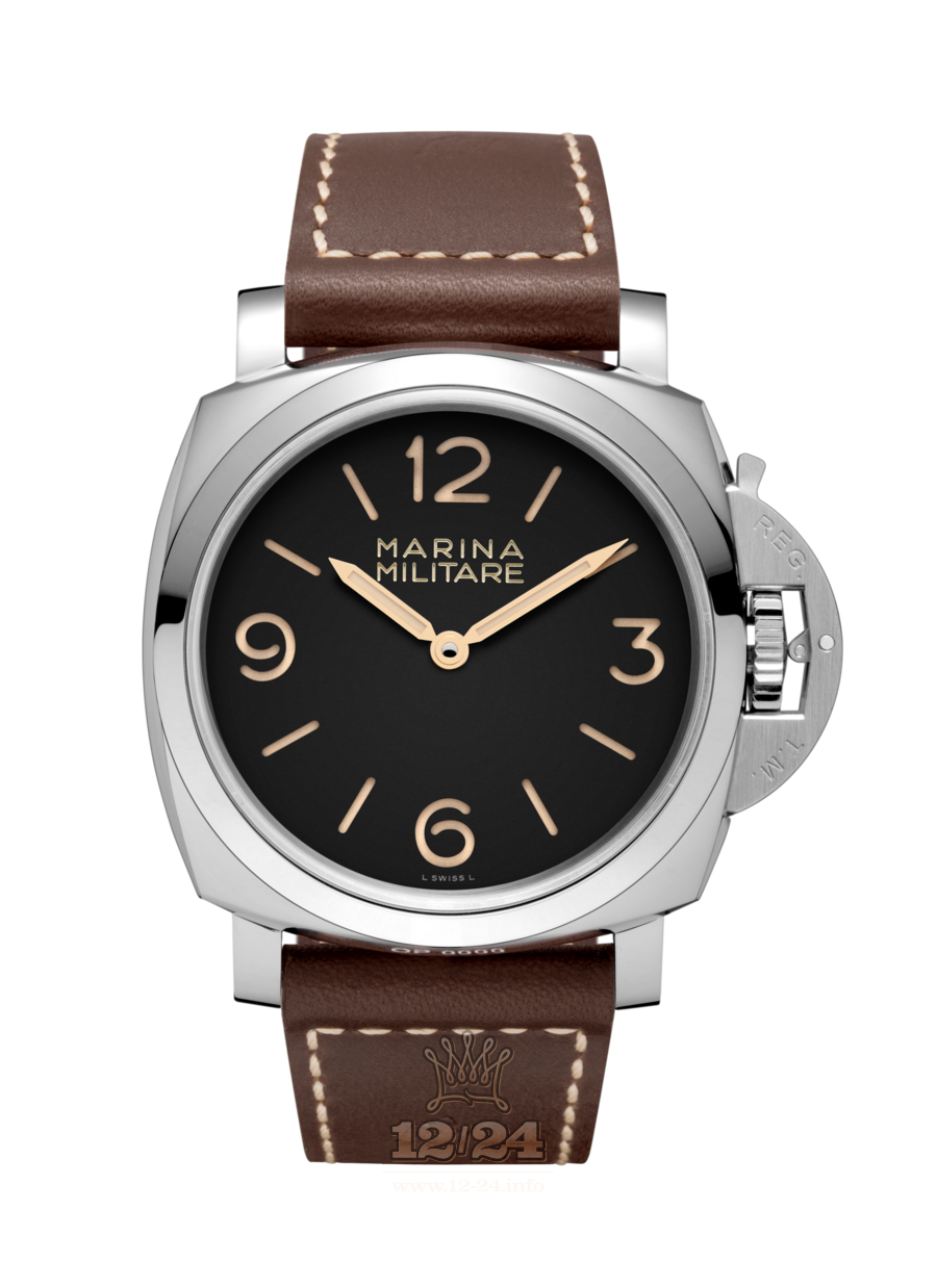 Panerai 2016 Watch PAM00673 47 mm Stainless steel Case Black Dial