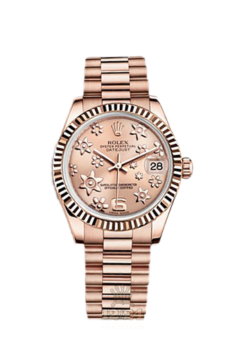 Rolex Datejust Watch 178275f-0032 31 mm Pink gold Case Pink Painted Dial