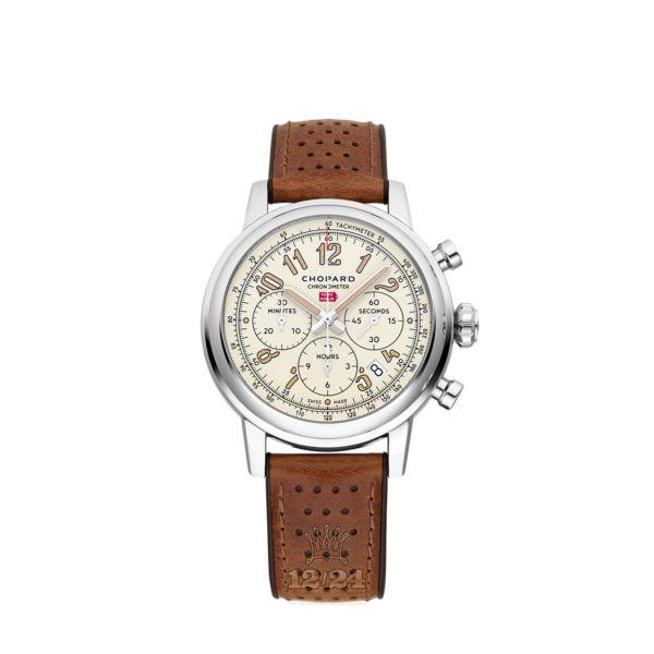 Chopard Mille Miglia Watch 168589-3033 42 mm Stainless steel Case White Dial