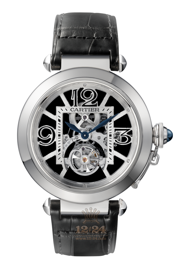 Cartier Pasha de Cartier Watch W3030021 42 mm White gold Case Silver Dial