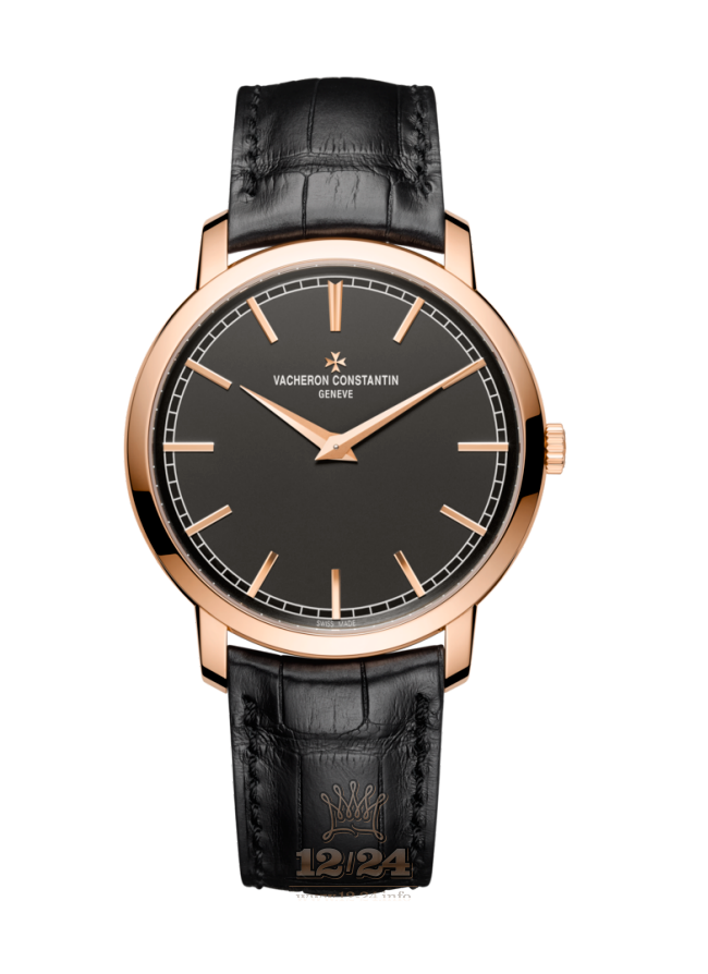 Vacheron Constantin Traditionnelle Watch 43075/000R-B404 41 mm Pink gold Case Black Dial
