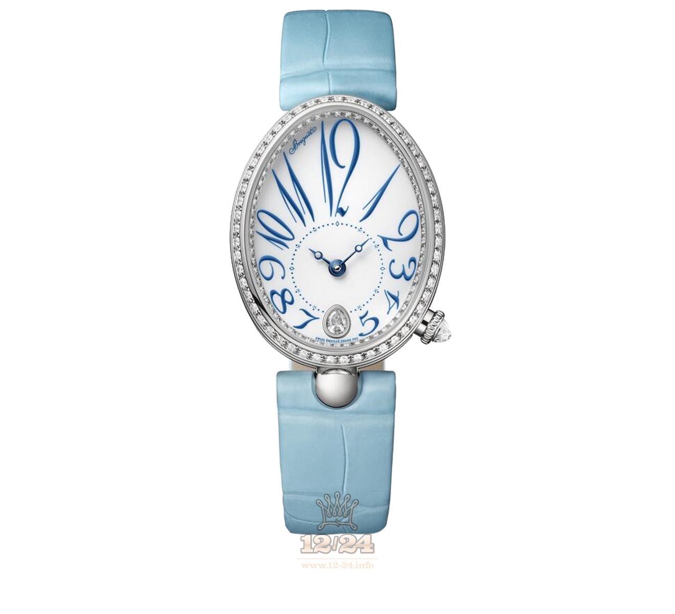Breguet Reine de Naples Watch 8918BB/28/964/D00D 36 mm White gold Case White Dial