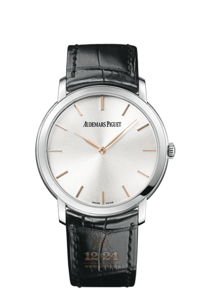 Audemars Piguet Jules Audemars Watch 15180BC.OO.A002CR.01 41 mm White gold Case Silver Dial