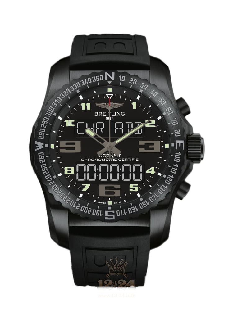 Breitling Professional Watch VB501022|BD41|155S|V20DSA.2 46 mm Titanium Case Black Dial