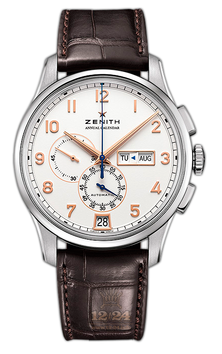 Zenith El Primero Watch 03.2072.4054/01.C711 42 mm Stainless steel Case White Dial