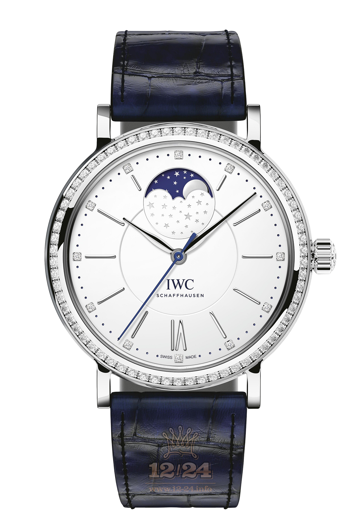 IWC Portofino Watch IW459008 37 mm Stainless steel Case White Dial