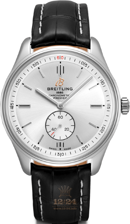Breitling Premier Watch A37340351G1P1 40 mm Stainless steel Case Silver Dial