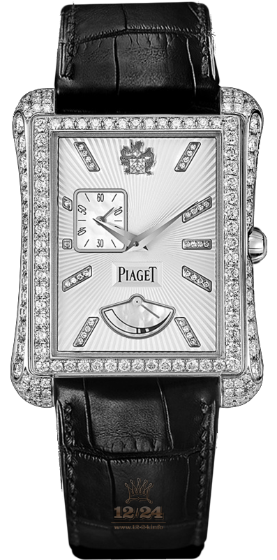 Piaget Black Tie Watch G0A33073 32 mm White gold Case Silver Dial