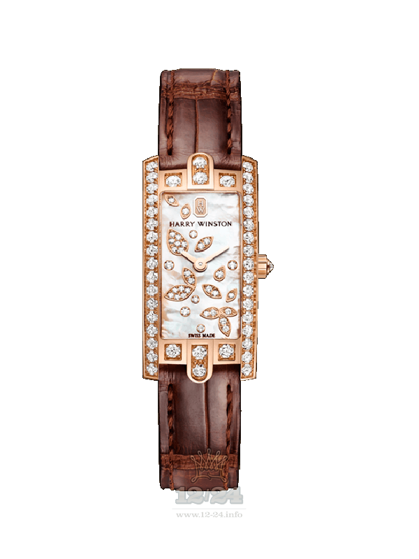 Harry Winston The Avenue Collection Watch AVCQHM16RR041 32 mm Pink gold Case White Dial