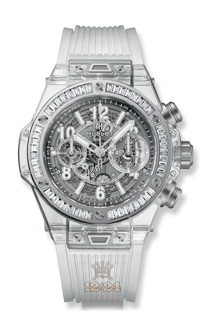 Hublot Big Bang Watch 411.JX.4802.RT.1904 45 mm White gold Sapphire Case Silver Dial