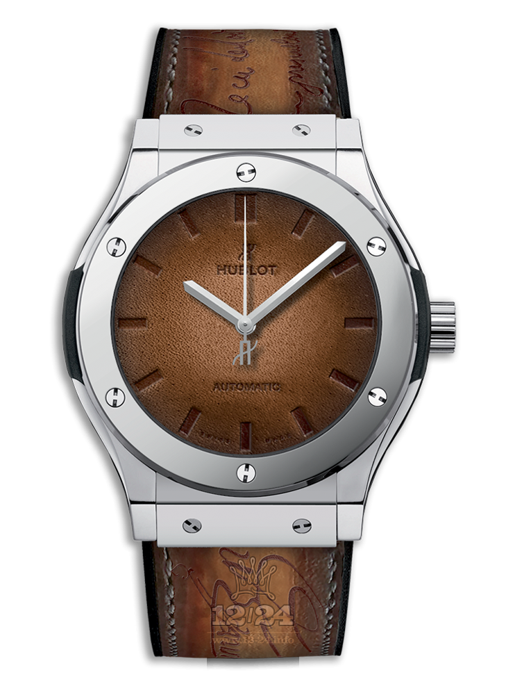 Hublot Classic Fusion Watch 511.TX.050T.VR.BER16 45 mm Platinum Case