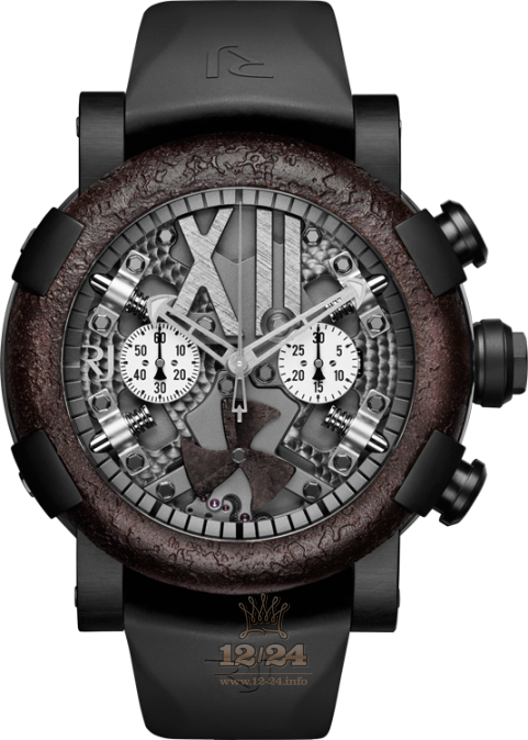 Romain Jerome Sea Watch RJ.T.CH.SP.002.02 50 mm Stainless steel PVD coating Case Black Gray Dial