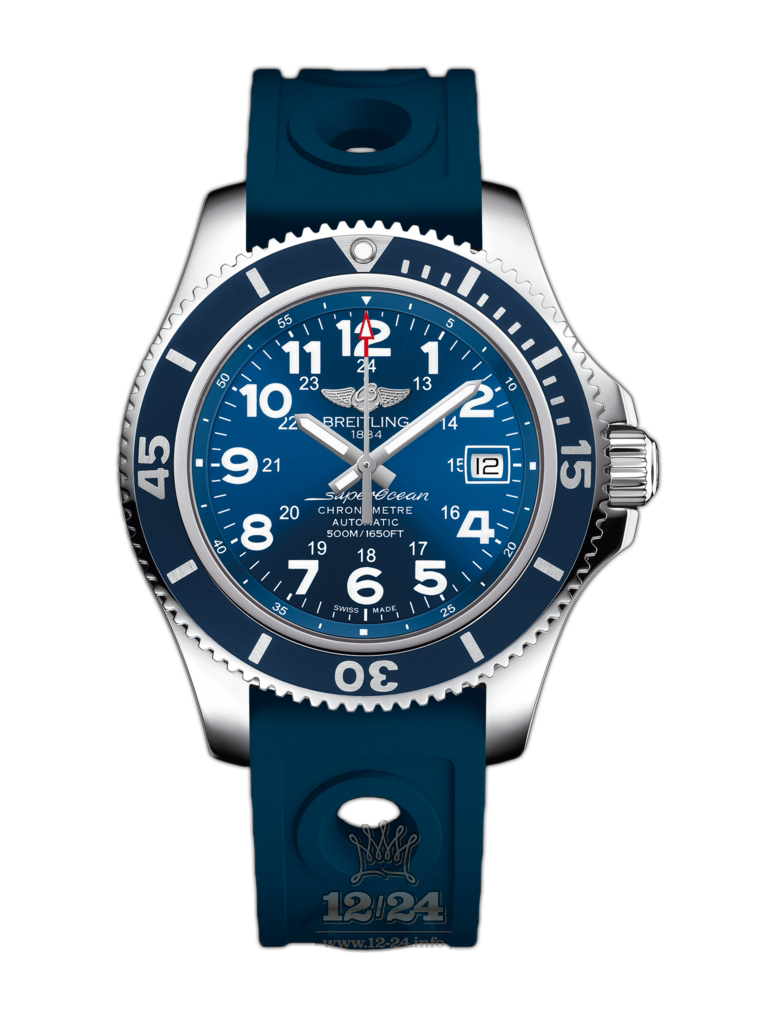 Breitling Superocean Watch A17365D1/C915/229S/A18S.1 42 mm Stainless steel Case Dark blue Dial