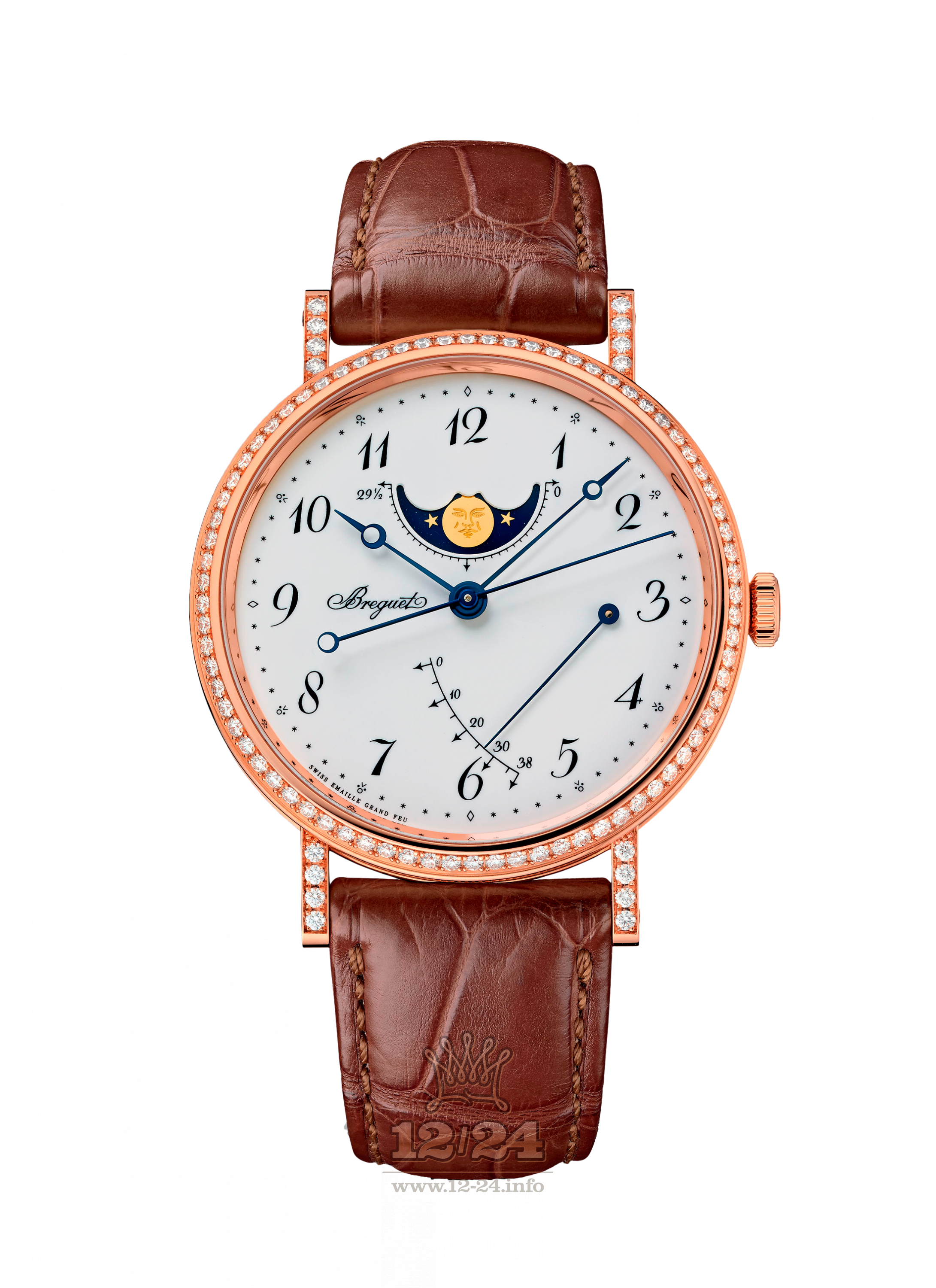 Breguet Classique Watch 7788BR/29/9V6/DD00 39 mm Pink gold Case White Dial