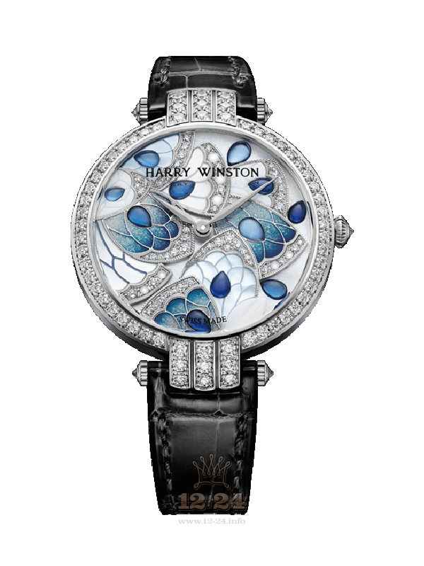 Harry Winston The Premier Collection Watch PRNQHM36WW015 36 mm White gold Case White Dial