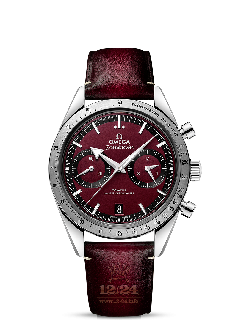 Omega Seamaster Watch 332.12.41.51.11.001 40 mm Stainless steel Case Red Dial