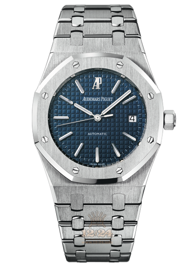 Audemars Piguet Royal Oak Watch 15300ST.OO.1220ST.02 39 mm Stainless steel Case Dark blue Dial