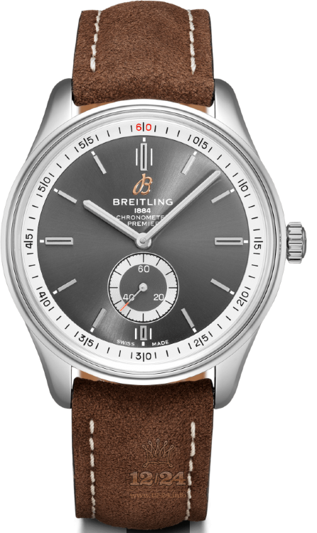 Breitling Premier Watch A37340351B1X2 40 mm Stainless steel Case Gray Dial