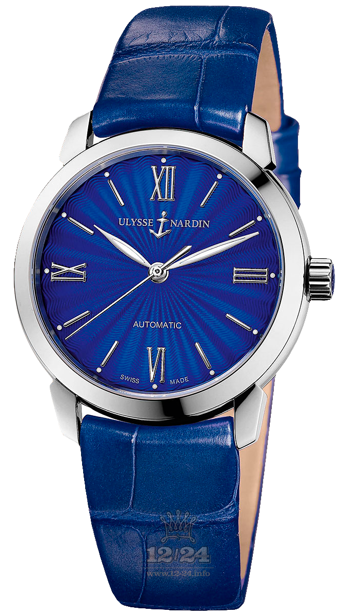 Ulysse Nardin Classic Watch 8103-116-2/E3 31 mm Stainless steel Case Blue Dial