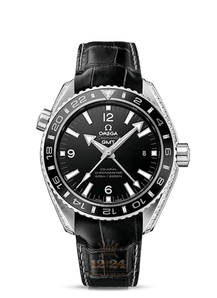 Omega Planet Ocean 600 M Watch 232.98.44.22.01.001 44 mm Platinum Case Black Dial