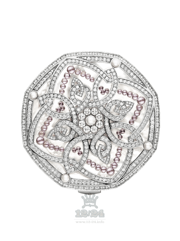 Harry Winston High Jewelry Timepieces Watch HJTQHM63WW001 62 mm White gold Case White Dial