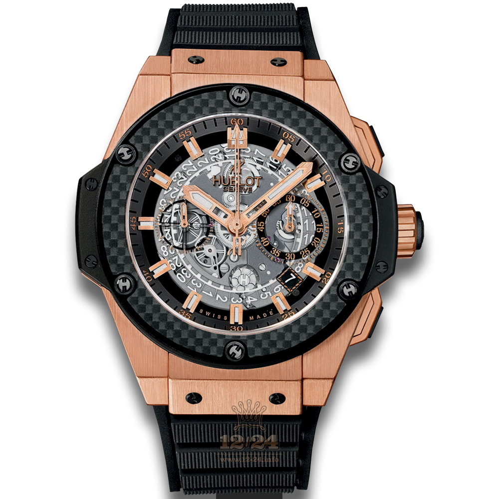 Hublot King Power Watch 701.OQ.0180.RX 48 mm Red gold Rubber Case